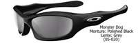 Oakley Monster Dog Polished Black/Grey (05-020)